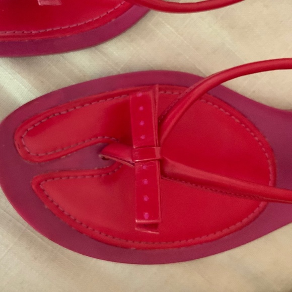 Colehaan Red/Fuchsia “Bikini” Sandal Fun Feminine - Picture 8 of 15